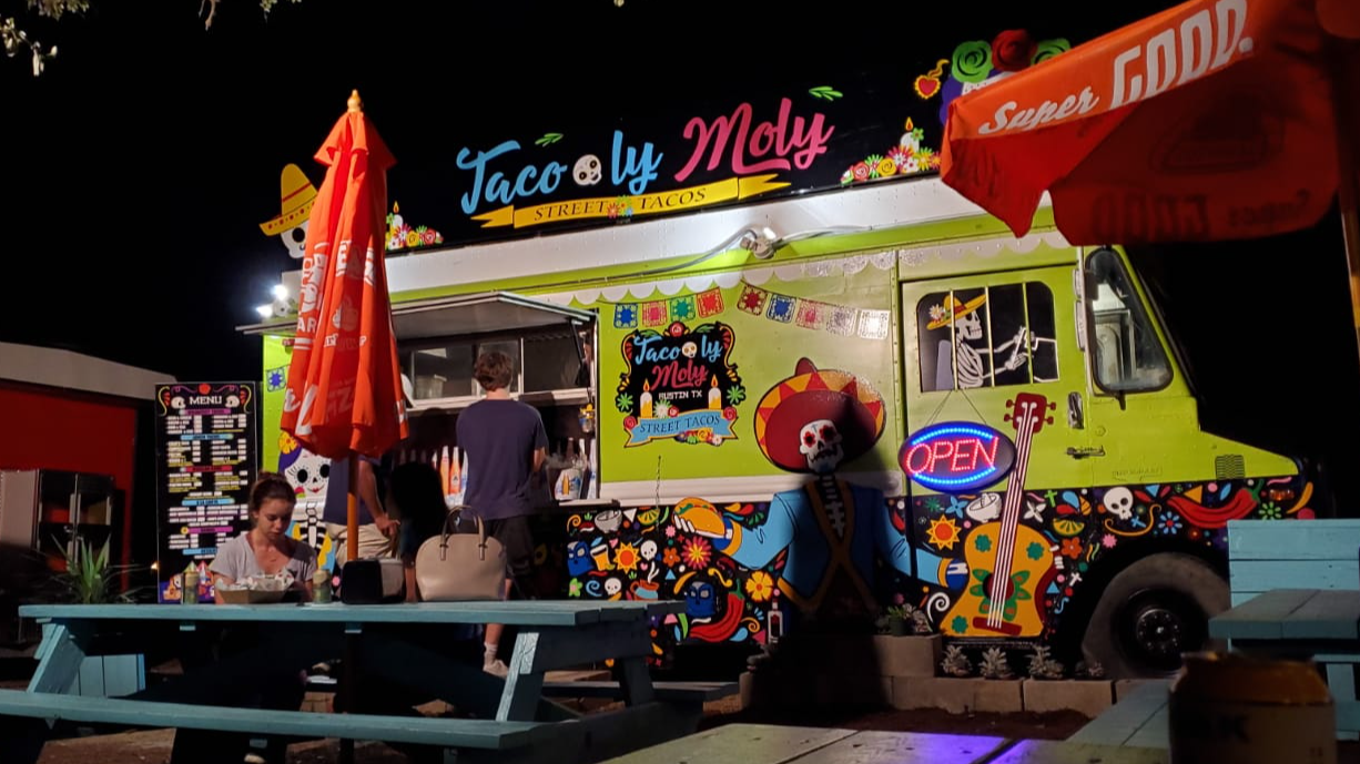 Tacoly Moly Food Truck Austin TX Truckster